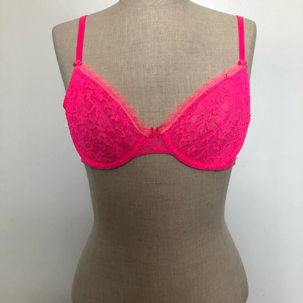 Wired lace bralette